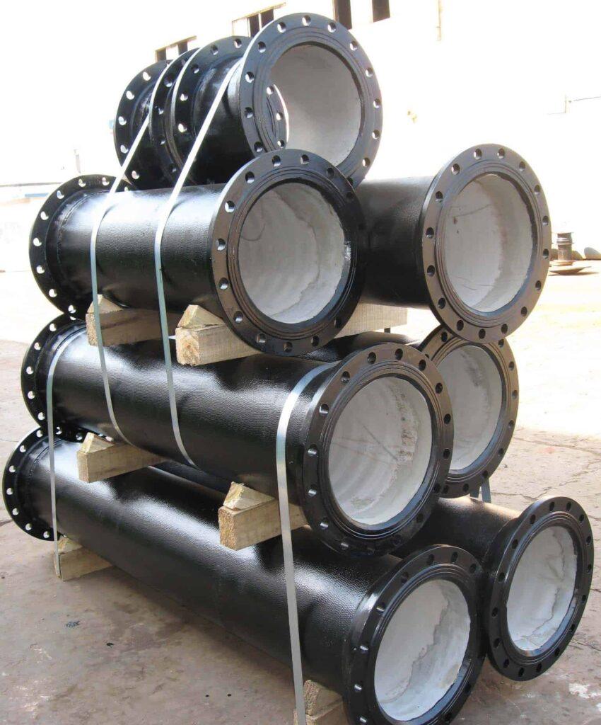 Ductile iron Double Flange Pipe